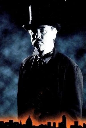 Top hatted image of Jack the Ripper.