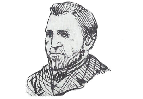 A portrait of Superintendent Thomas Arnold.
