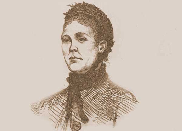 A portrait of Catherine Eddowes.