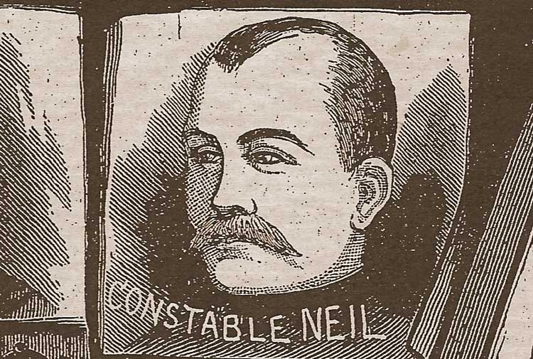 A portrait of Police Constable Neil.