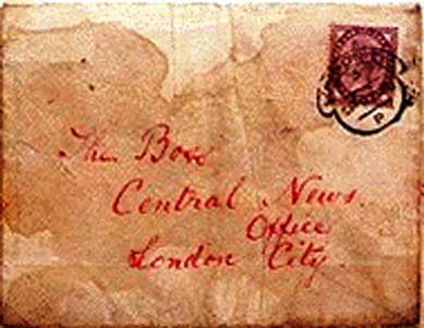 HISTORY "DEAR BOSS" LETTER WAS THE FIRST TIME JACK THE RIPPER NAME WAS USED 