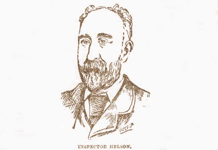 A portrait of Inspector Joseph Henry Helson.
