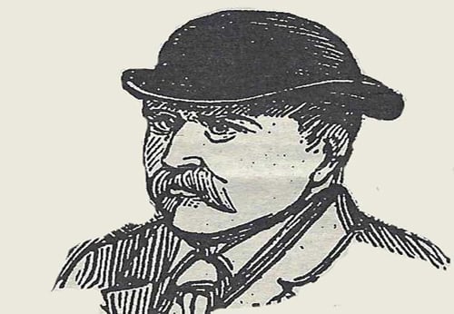 A sketch of Sergeant William Thick.
