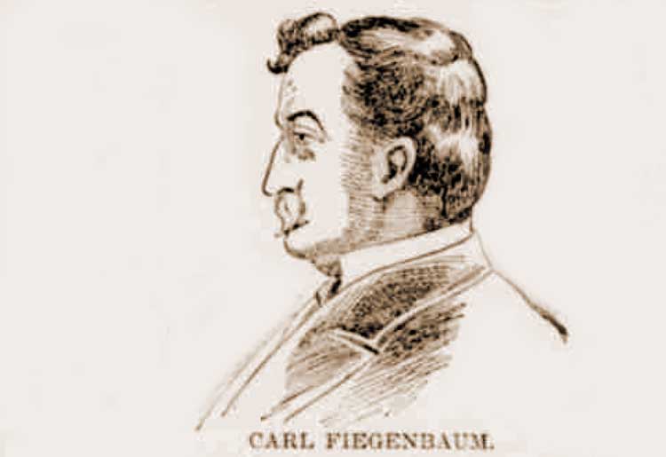 A portrait of Carl Feigenbaum.