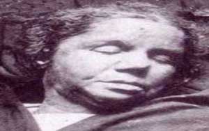 The mortuary photo of Alice McKenzie.