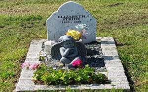 The grave of Elizabeth Stride.